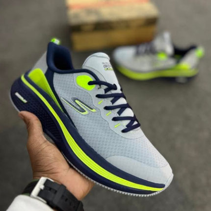 Skechers Go Run Cool Gray Neon