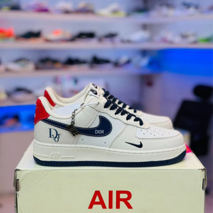 Air Force 1 Dior Red Back